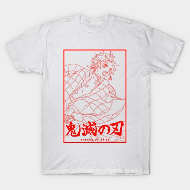 Kimetsu na yaiba T-Shirt by ILLANK MERCH